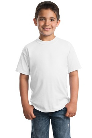 Port & Company PC55Y - Port & Company® Youth 50/50 Cotton/Poly T-Shirt