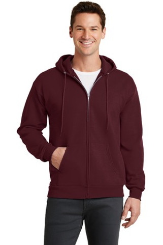 Port & Company PC78ZH - Core Fleece Full-Zip Hooded Sweatshirt