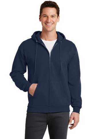 Port & Company PC78ZH - Core Fleece Full-Zip Hooded Sweatshirt