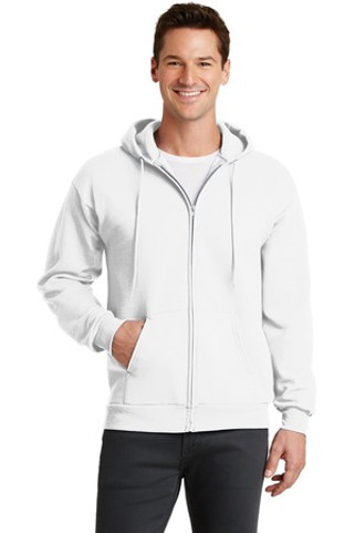 Port & Company PC78ZH - Core Fleece Full-Zip Hooded Sweatshirt