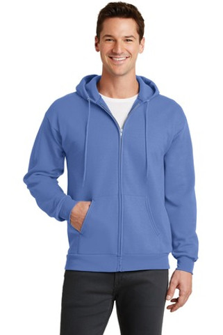 Port & Company PC78ZH - Core Fleece Full-Zip Hooded Sweatshirt