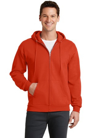 Port & Company PC78ZH - Port & Company® Core Fleece Full-Zip Hooded Sweatshirt