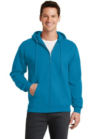 Port & Company PC78ZH - Core Fleece Full-Zip Hooded Sweatshirt
