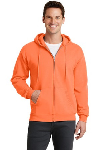 Port & Company PC78ZH - Core Fleece Full-Zip Hooded Sweatshirt