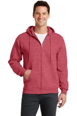 Port & Company PC78ZH - Core Fleece Full-Zip Hooded Sweatshirt