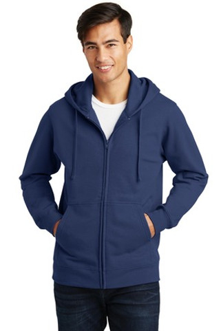 Port & Company PC850ZH - Fan Favorite Fleece Full-Zip Hooded Sweatshirt