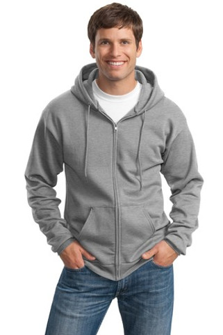 Port & Company PC90ZH - Essential Fleece Full-Zip Hooded Sweatshirt