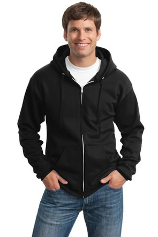 Port & Company PC90ZHT - Tall Essential Fleece Full-Zip Hooded Sweatshirt