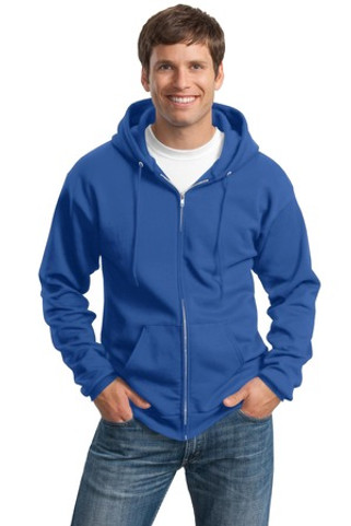 Port & Company PC90ZHT - Tall Essential Fleece Full-Zip Hooded Sweatshirt