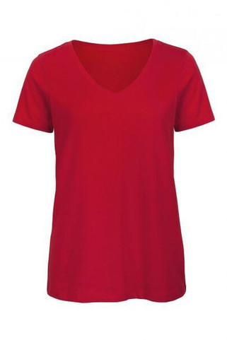 B&C BC045 - Organic Cotton V-Neck Womens Tee - Soft & Affordable