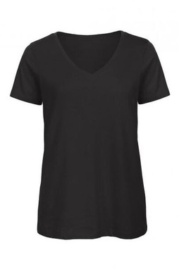 B&C BC045 - Organic Cotton V-Neck Womens Tee - Soft & Affordable