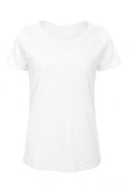 B&C BC047 - Organisch Slub Dames T-shirt Met Ronde Hals