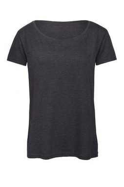 B&C BC056 - Camiseta Feminina Tri-Blend