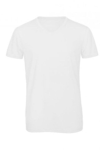B&C BC057 - Herren T-Shirt mit V-Ausschnitt