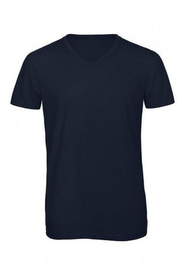 B&C BC057 - Herren T-Shirt mit V-Ausschnitt