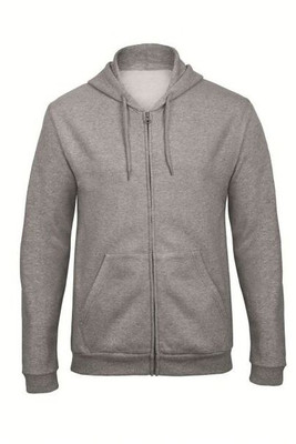 B&C ID205 - Felpa con cappuccio e zip