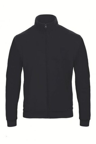 B&C ID206 - Pánská Mikina s Kapsami a Kovovým Zipem