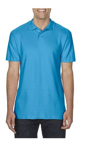 Gildan GN480 - Mens Classic Ringspun Cotton Pique Polo Shirt