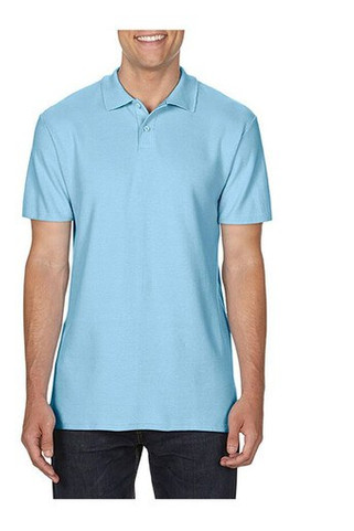 Gildan GN480 - Mens Classic Ringspun Cotton Pique Polo Shirt