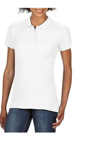 Gildan GN48L - Gildan Womens Semi-Fitted Double Pique Polo