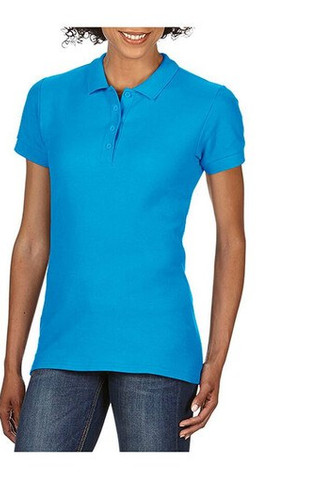 Gildan GN48L - Gildan Womens Semi-Fitted Double Pique Polo
