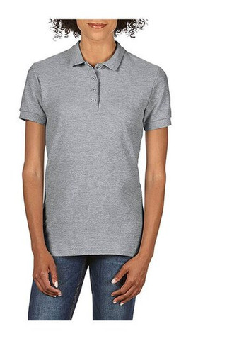 Gildan GN48L - Gildan Womens Semi-Fitted Double Pique Polo