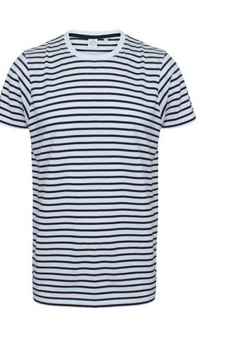 SF Men SF202 - Unisex Gestreept T-Shirt