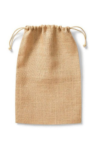 Westford mill WM415 - Eco-Friendly Burlap Drawstring Storage Bags