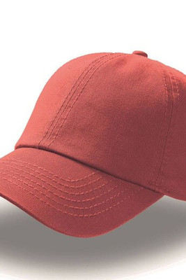 Atlantis AT005 - Baumwoll-Twill Baseballkappe mit Metallösen