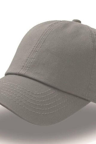 Atlantis AT005 - Comfortabele Katoenen Baseballpet met Grijze Details