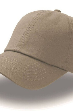 Atlantis AT005 - Baumwoll-Twill Baseballkappe mit Metallösen