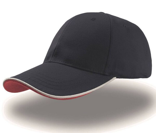 Atlantis AT006 - Atlantis Klassisk 6-Panel Caps med Piping