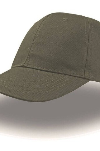 Atlantis AT015 - Versatile 6-Panel Sports Cap with Adjustable Fit