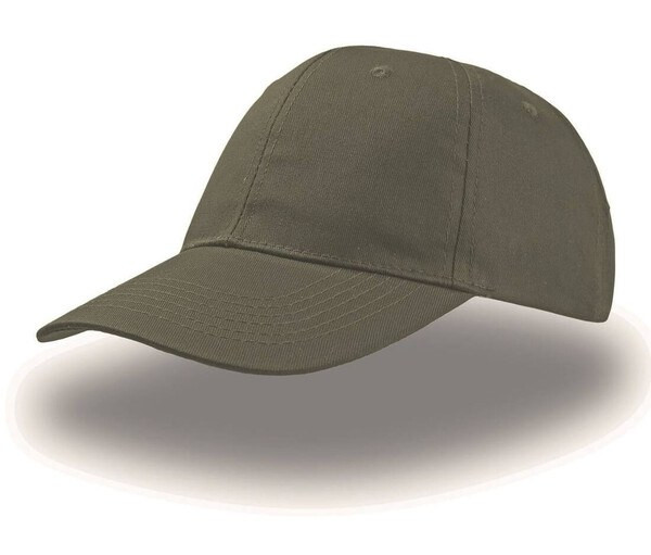 Atlantis AT015 - Versatile 6-Panel Sports Cap with Adjustable Fit