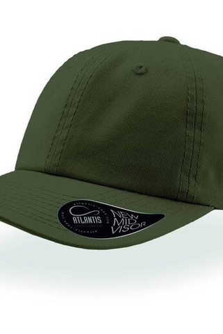 Atlantis AT024 - Atlantis Comfort 6-Panel Dad Cap with Mid Visor