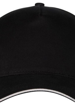 Black&Match BM910 - 100% cotton 5-panel cap