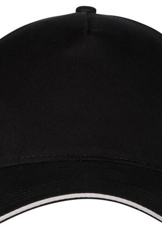 Black&Match BM910 - 100% cotton 5-panel cap