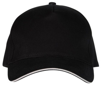 Black&Match BM910 - 100% Baumwoll 5-Panel-Kappe