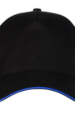 Black&Match BM910 - 100% Baumwoll 5-Panel-Kappe