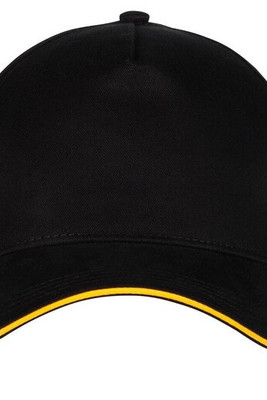Black&Match BM910 - 100% cotton 5-panel cap