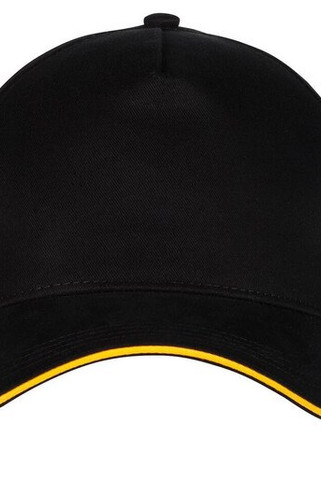 Black&Match BM910 - 100% cotton 5-panel cap