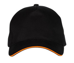 Black&Match BM910 - 100% cotton 5-panel cap