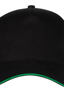 Black&Match BM910 - Casquette 5 Panneaux 100% Coton