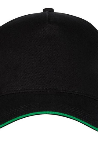 Black&Match BM910 - 100% cotton 5-panel cap