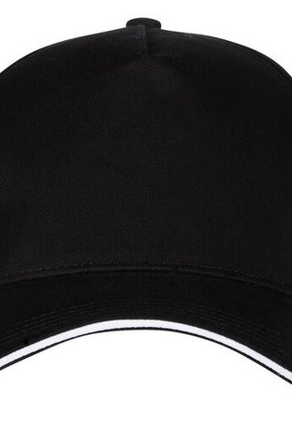 Black&Match BM910 - 100% Baumwoll 5-Panel-Kappe