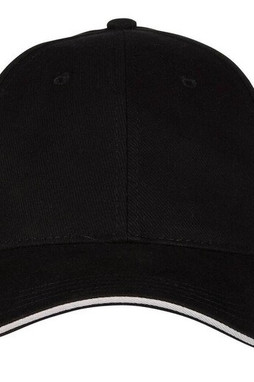 Black&Match BM911 - Casquette 6 Panneaux Sandwich