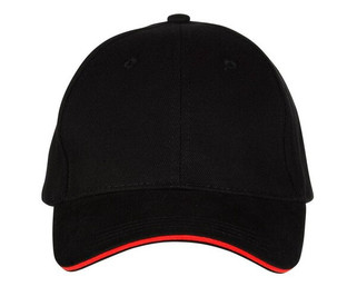 Black&Match BM911 - Casquette 6 Panneaux Sandwich