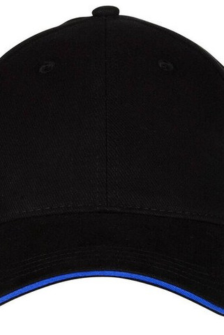 Black&Match BM911 - 6-panel sandwich cap