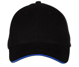 Black&Match BM911 - 6-panel sandwich cap