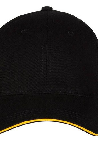 Black&Match BM911 - 6-Panel-Sandwichkappe